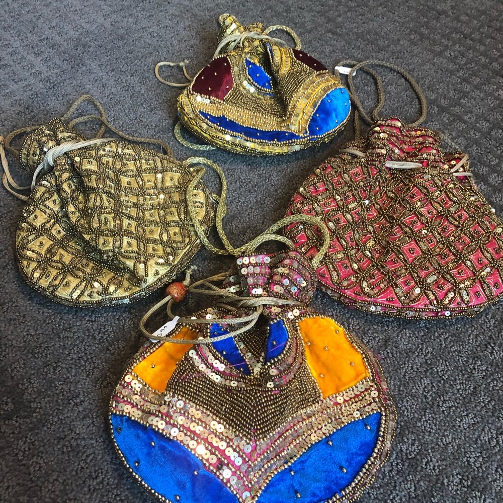 Hand done beaded jewelry/evening bags
